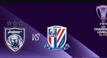 Info Siaran Langsung JDT berdepan Shanghai Shenhua