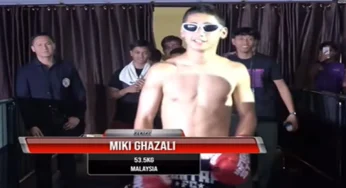 Miki Ghazali lebih gila-gila di gelanggang