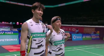 Piala Sudirman: Aksi ‘terbang-terbang’ Tang Jie-Ee Wei kembali disiarkan BWF