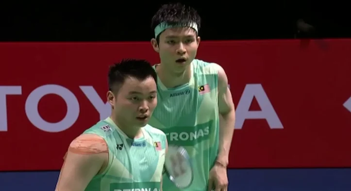 TERKINI: Keputusan aksi Aaron-Wooi Yik berdepan Juara Dunia