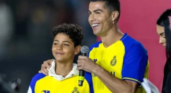 Anak Ronaldo mula tarik perhatian peringkat antarabangsa