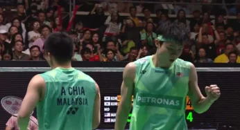 TERKINI: Keputusan aksi Aaron-Wooi Yik di Final Terbuka Singapura