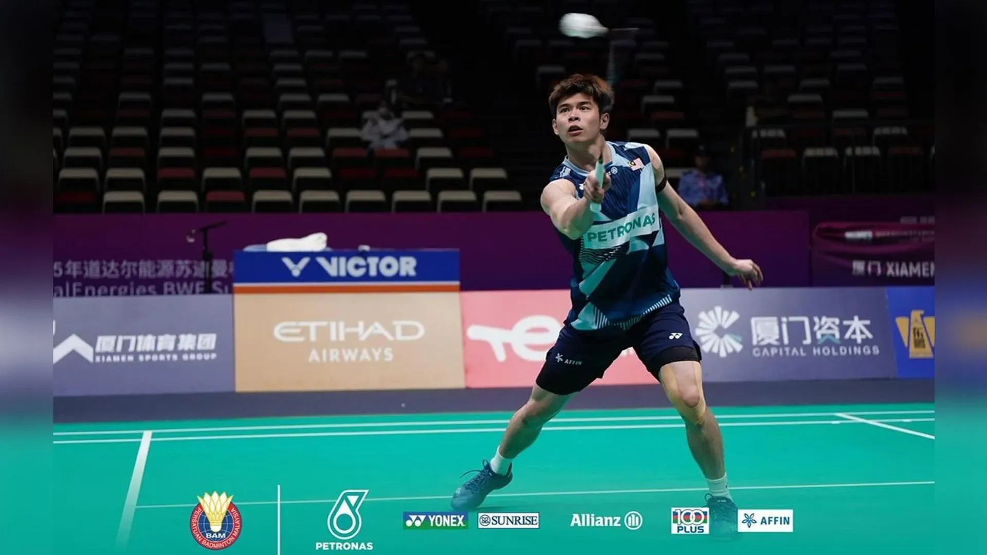 Leong Jun Hao senyapkan penyokong Indonesia
