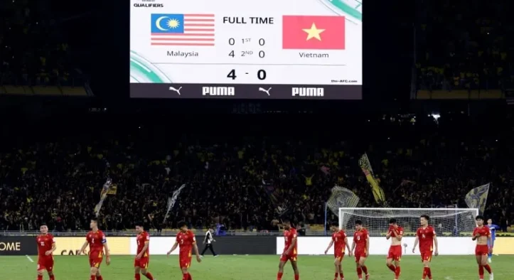 Vietnam terima padah, Ranking menjunam