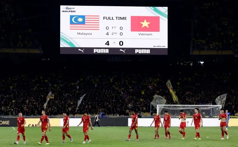 Vietnam terima padah, Ranking menjunam